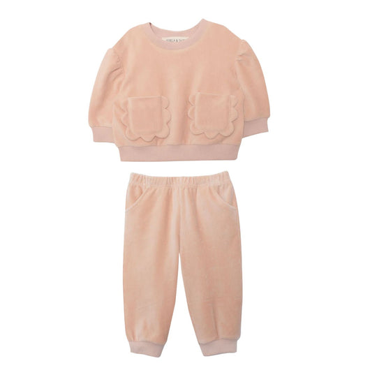 Peach Keen Two Piece Set by Mabel + Honey