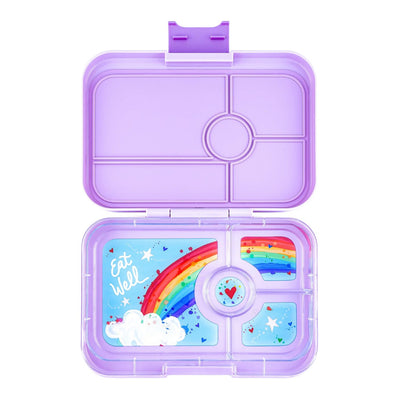 Yumbox Tapas Bento Lunch Box - 4 Compartment - Seville Purple