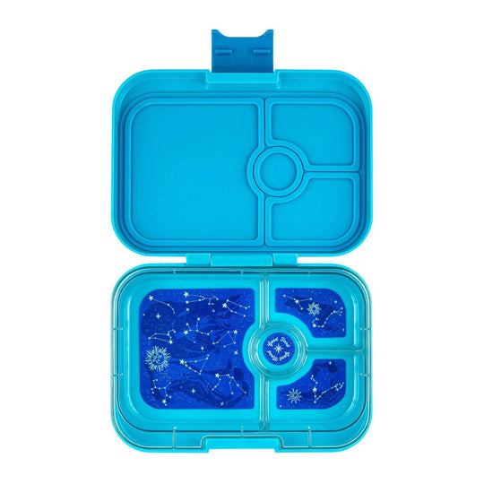 Yumbox Panino Leakproof Bento Box - 4 Compartment - Luna Aqua