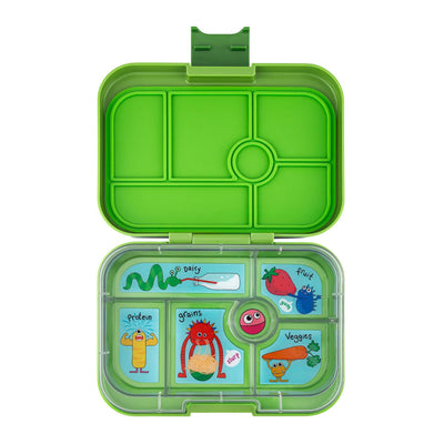 Yumbox Original 6 Compartment Leakproof Bento Box - Matcha Green
