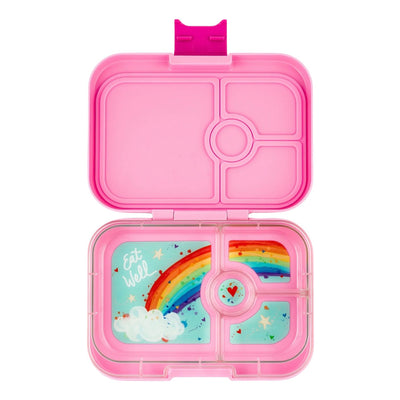 Yumbox Panino Leakproof Bento Box - 4 Compartment - Power Pink