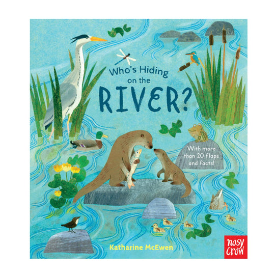 Who's Hiding on the River - Board Book