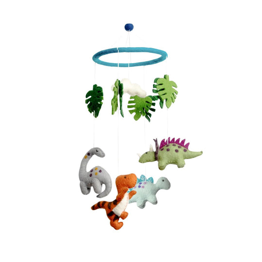 Wool Mobile - Baby Dinosaurs by The Winding Road