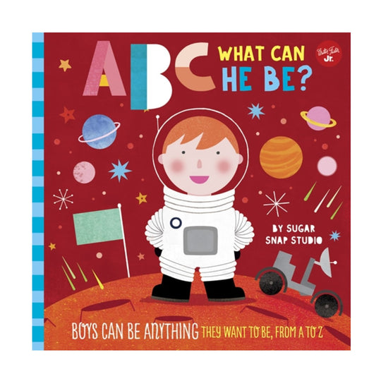 ABC What Can He Be? - Board Book