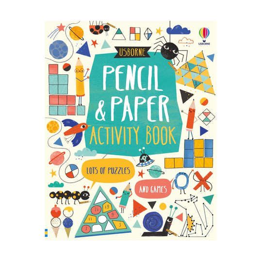 Pencil and Paper Activity Book by Usborne Books