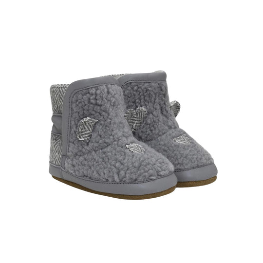 Wren Soft Sole Boots - Grey by Robeez