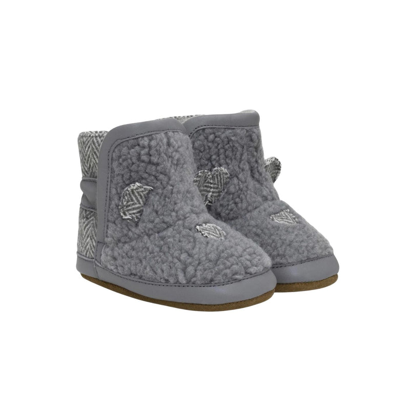 Wren Soft Sole Boots - Grey by Robeez