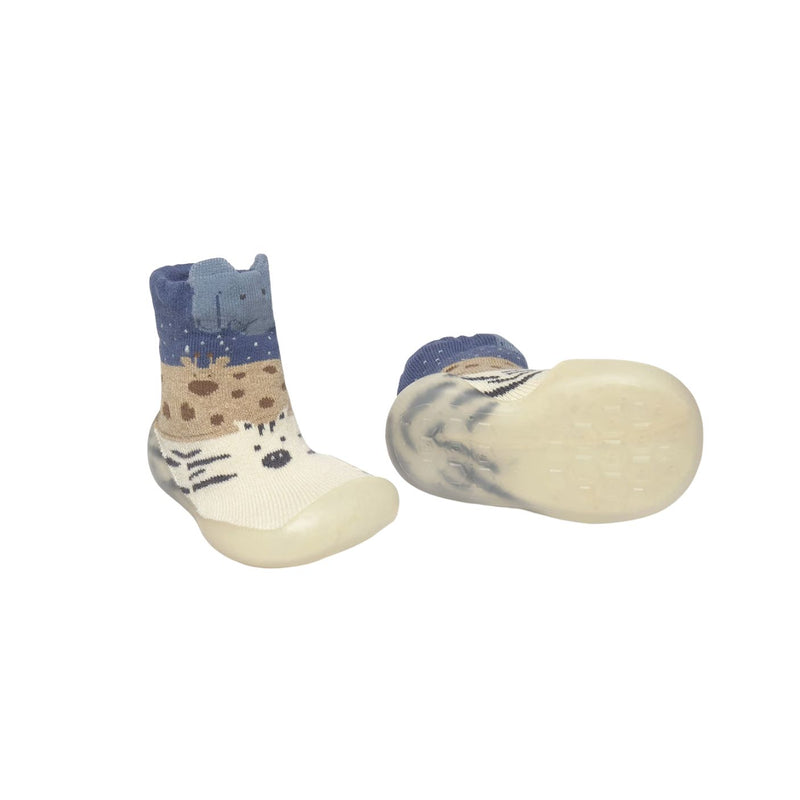 Animal Socks with Flexible Non-Slip Soles - Arctic Blue by Mayoral