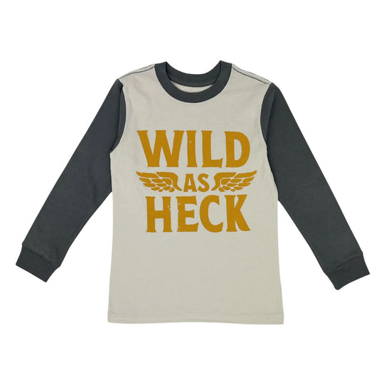 Wild As Heck Long Sleeve Tee by Tiny Whales