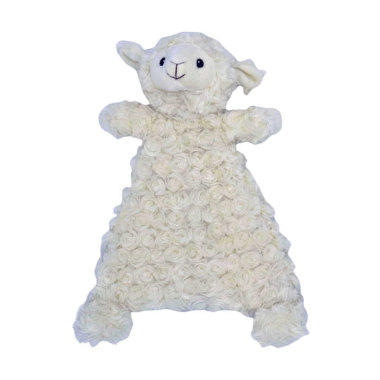 Crinkle Cuddler - Sensory Plush Lamb by Baby Paper