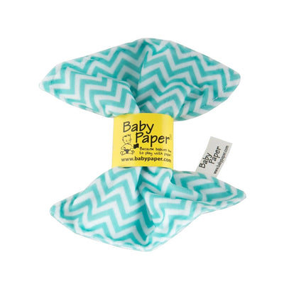 Baby Paper - Turquoise Zig Zag