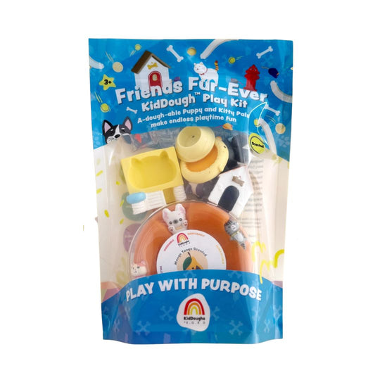 Friends Fur-Ever Play Dough Kit by Earth Grown KidDoughs