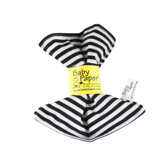 Baby Paper - Black + White Stripe