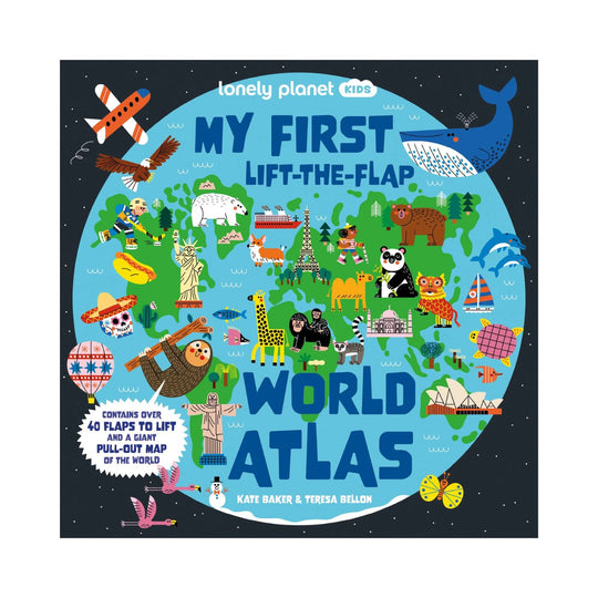 Lonely Planet Kids My First Lift-the-Flap World Atlas