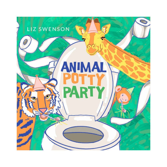 Animal Potty Party - Board Book