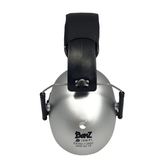 Kids Hearing Protection Earmuffs - Silver by Baby Banz