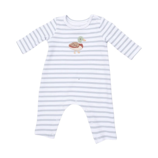 Long Sleeve Snap Shoulder Romper - Mama Mallard by Angel Dear
