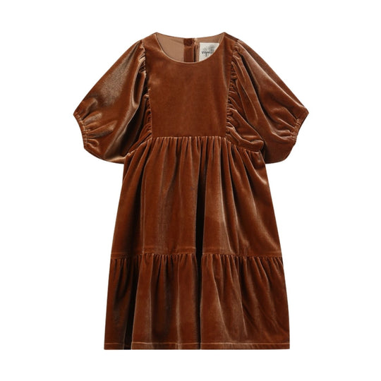 Noah Dress - Rose Velvet by Vignette