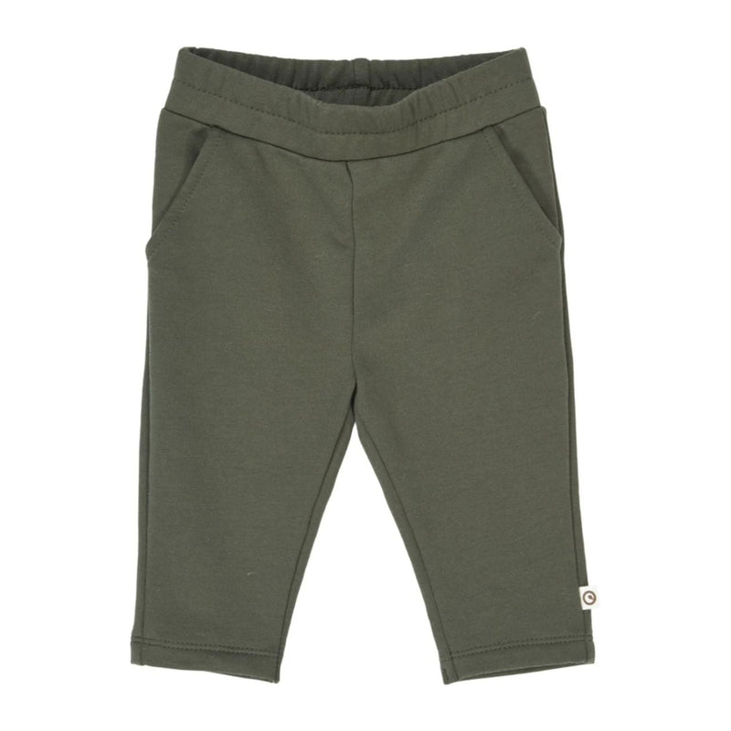 Cozy Me Sweat Chino Pants - Deep Green by Musli
