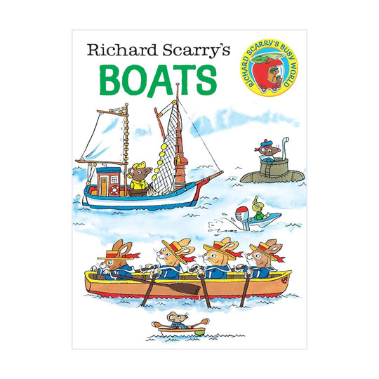 Richard Scarry's Boats - Board Book