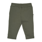 Green pants on a white background