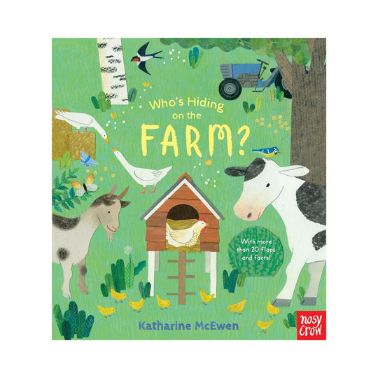 Who's Hiding on the Farm? - Board Book