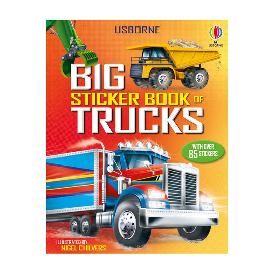 Big Sticker Book - Trucks by Usborne Books