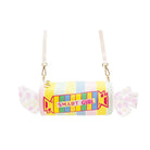 Colorful cylindrical toy with 'Smart Girl' text on a white background