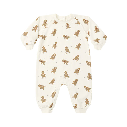 Raglan Jumpsuit - Gingerbread by Rylee + Cru