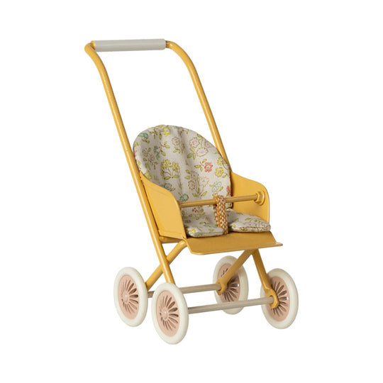 Stroller, Micro - Yellow by Maileg