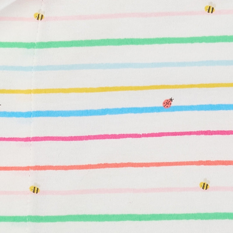 Rainbow Road Organic Cotton Magnetic Footie by Magnetic Me