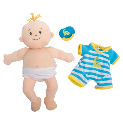 Baby Stella Doll - Peach Fella with Blonde Hair by Manhattan Toy