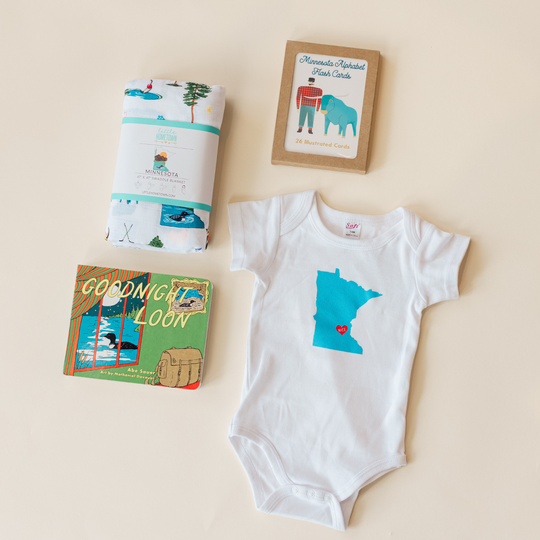 Pacifier Picks - Minnesota Nice Baby Bundle 0-3M