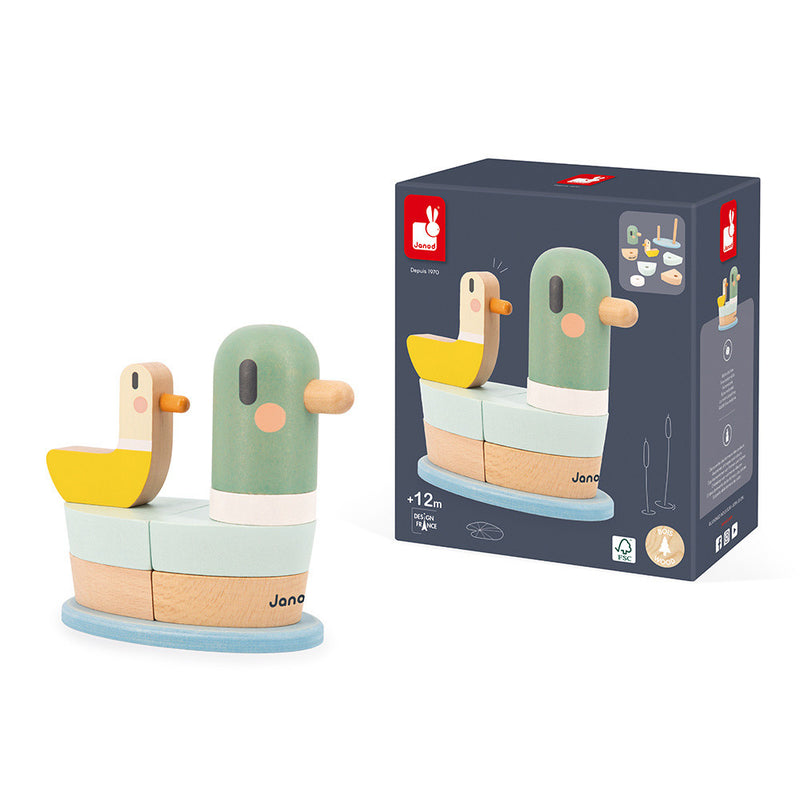 Sweet Cocoon Stackable Ducks by Janod