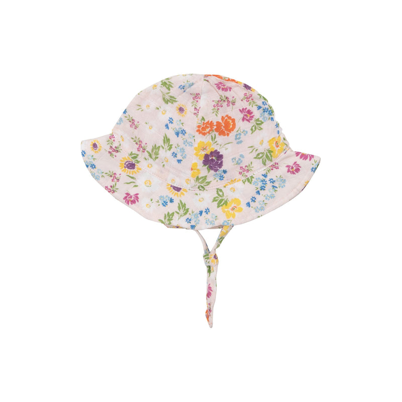 Muslin Sunhat - Cheery Mix Floral by Angel Dear