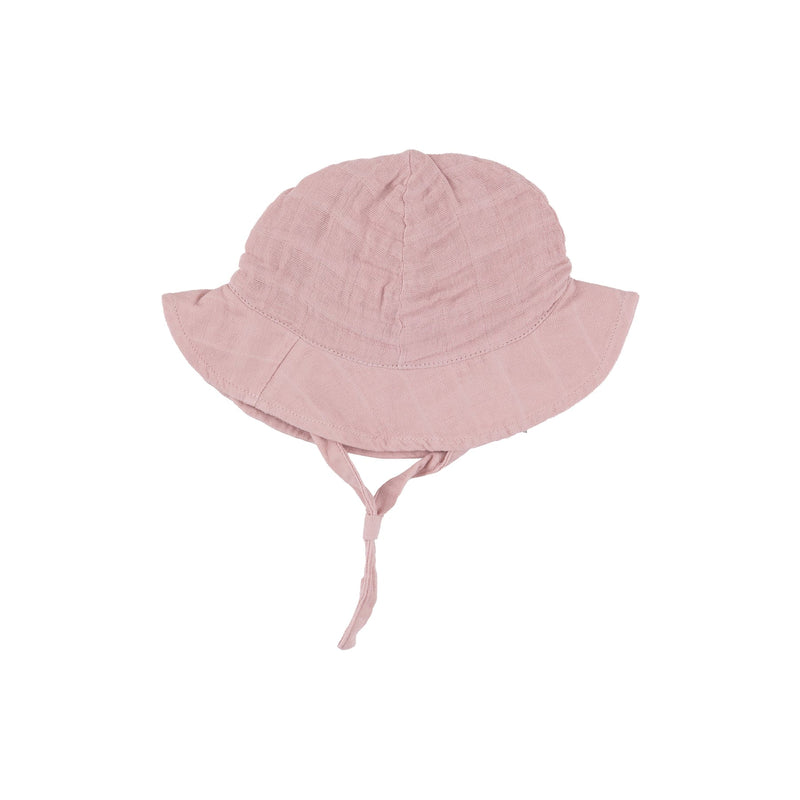 Muslin Sunhat - Dusty Pink by Angel Dear