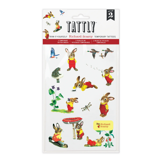 I Am A Bunny Tattoo Sheet by Tattly