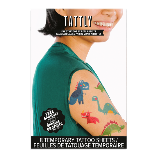 Dino Friends Tattoo Set by Tattly