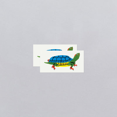 Skater Turtle Tattoos - Set of 2 by Tattly