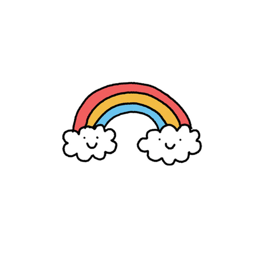 Cheery Rainbow Tattoos - Set of 2 by Tattly