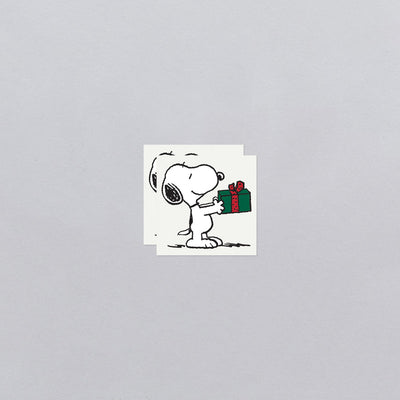 Snoopy Gifting Tattoo Pair by Tattly