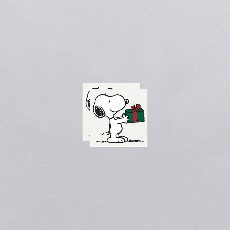 Snoopy Gifting Tattoo Pair by Tattly