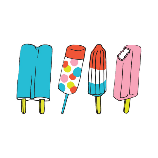 Popsicles Tattoos - Set of 2 by Tattly