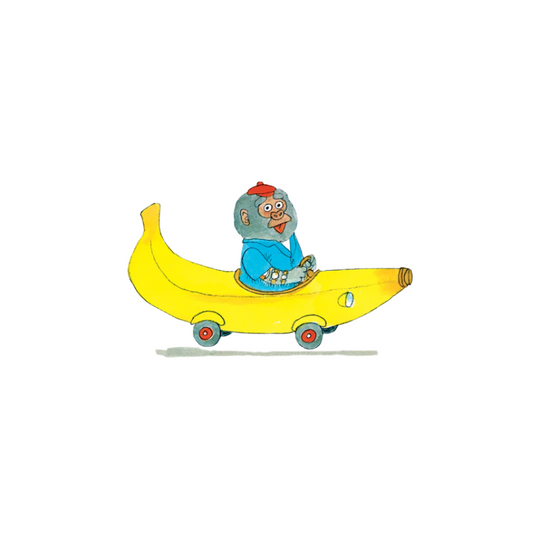 Bananas Gorilla and Car Tattoos - Set of 2 by Tattly