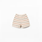 Striped shorts on a white background
