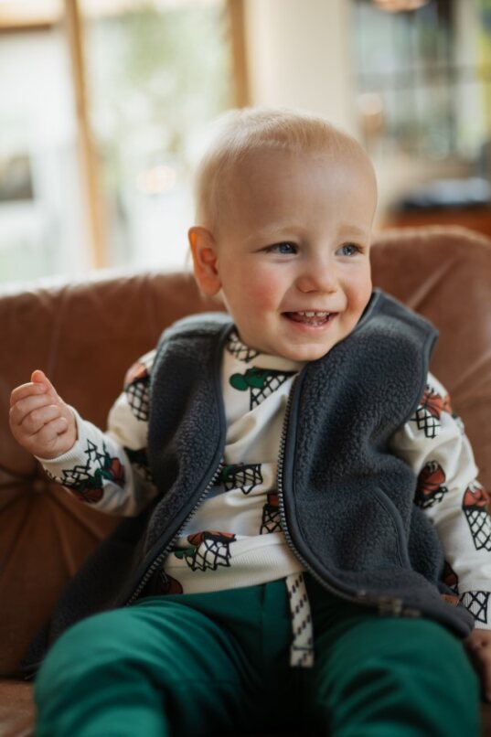 Baby Basketball Hoop Sweatshirt - Creme by Babyface