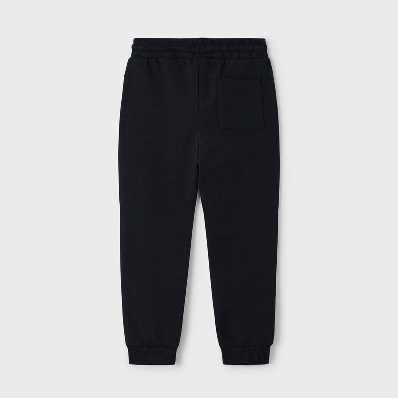 Basic Fleece Joggers - Blackboard by Mayoral - FINAL SALE