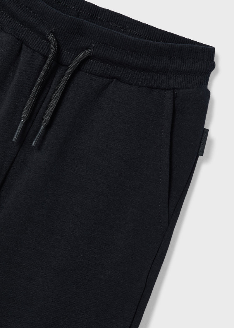 Basic Fleece Joggers - Blackboard by Mayoral - FINAL SALE