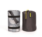 Roll-up mat with carrying bag labeled 'veer' on a white background