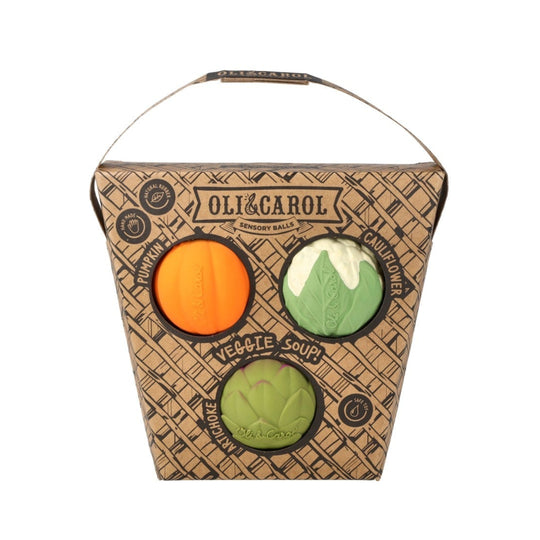 Baby Sensory Balls - Veggie Soup by Oli & Carol